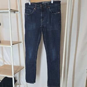 Volcom Dark Blue Skinny Jeans for Men